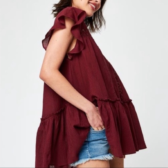 🥳HP🥳 Free People Baby Blues Tunic - Picture 7 of 9